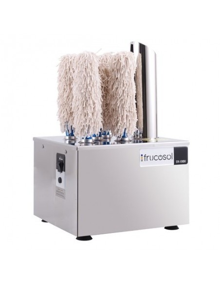 Abrillantador/Secador de copas profesional 4 rodillos SV1000 FRUCOSOL