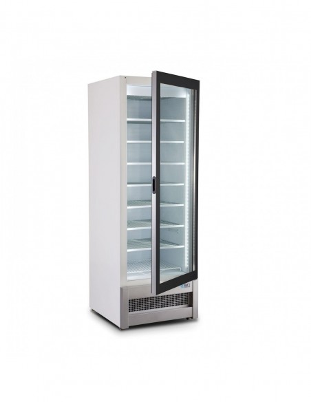 Armario Expositor con Puerta de Cristal Congelación estática/ventilada MARIN 340 EUROFRED