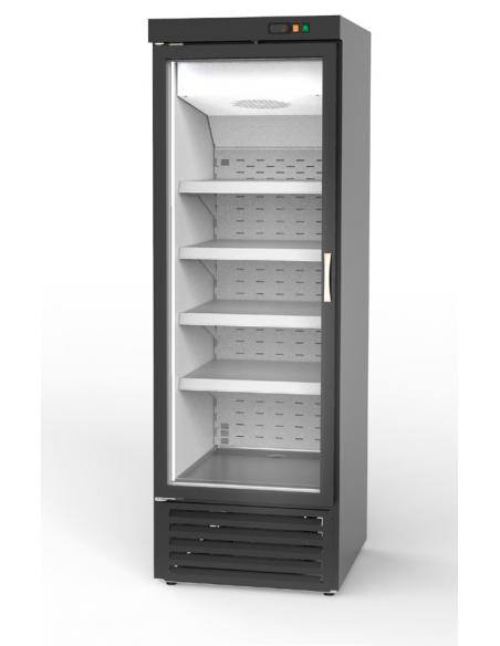 Armario Expositor Refrigeración MINIMARKET 1 Puerta Batiente Vidrio MAFDRVC-751