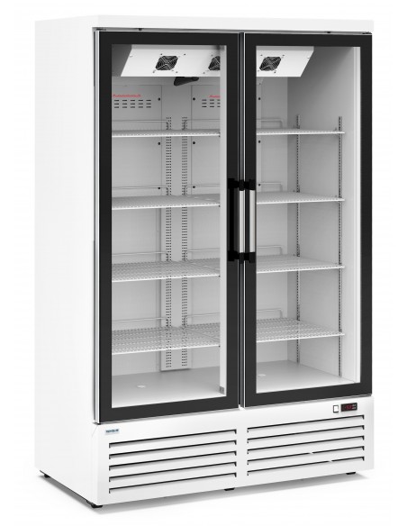 Armario Expositor Congelados 945 Litros Frío Ventilado con 2 Puertas Batientes Línea AVEIRO ACM120PV