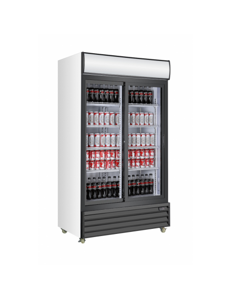 Armario Expositor Refrigerado 1200L 2 Puertas Correderas EXPO1330TN-PC
