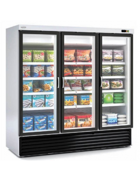Armario Expositor Refrigerado MINIMARKET 3 Puertas Batientes Vidrio MAF-DRVC-2003