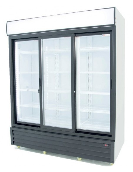 Armario Expositor Refrigerado 3 Puertas Correderas Vidrio CST1600S