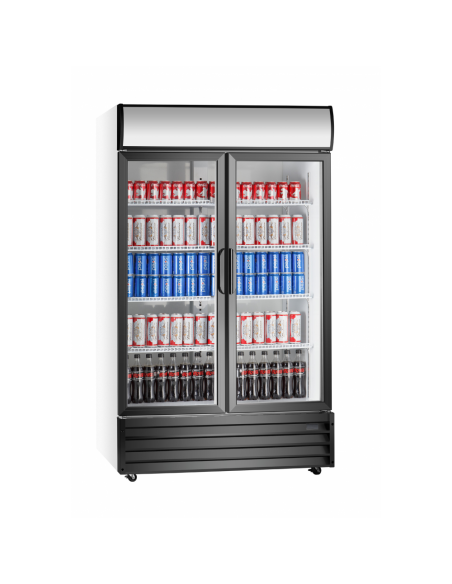 Armario Expositor Refrigerado 2 Puertas Abatibles EXPO1000TN