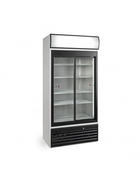 Armario Expositor Refrigerado con Puertas de Cristales Correderas/Pivotante de Conservación FSC-SH EUROFRED