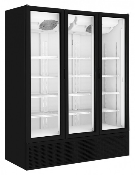 Armario Expositor Refrigerado de 1300 Litros 3 Puertas Batientes Línea MANISA S1500 WOC CLIMAHOSTELERIA