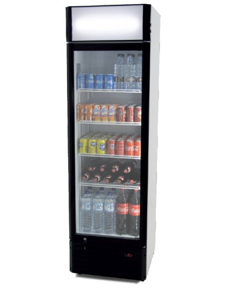 Armario Expositor Refrigerado Puerta Vidrio Digital CS360B