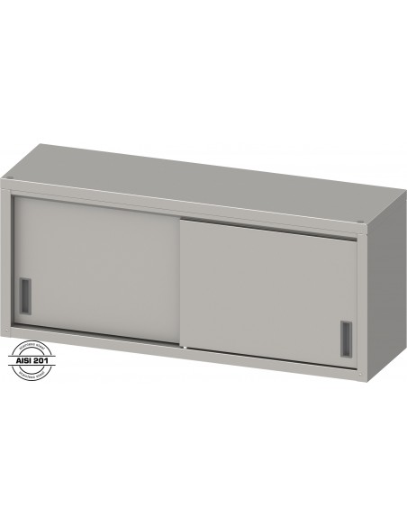 Armario Mural con Puertas Correderas Desmontado de INOX MAFAP