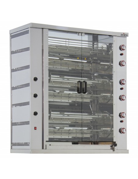 Asador de pollos a gas ARILEX de 4 espadas 4ASG
