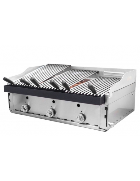 Barbacoa a gas lava volcánica MAFB90MPVE MAFRICOOL