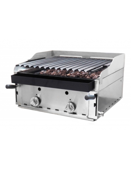 Barbacoa a gas lava volcánica MAFB60MPVE MAFRICOOL