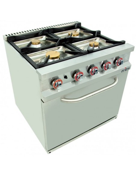 Cocinas a Gas con Horno Serie EASY 80CG70H