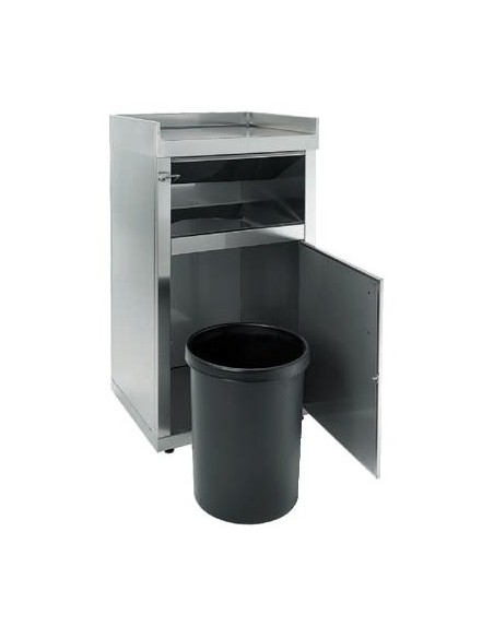 Contenedor para desechos de Acero Inoxidable D-65 EDENOX