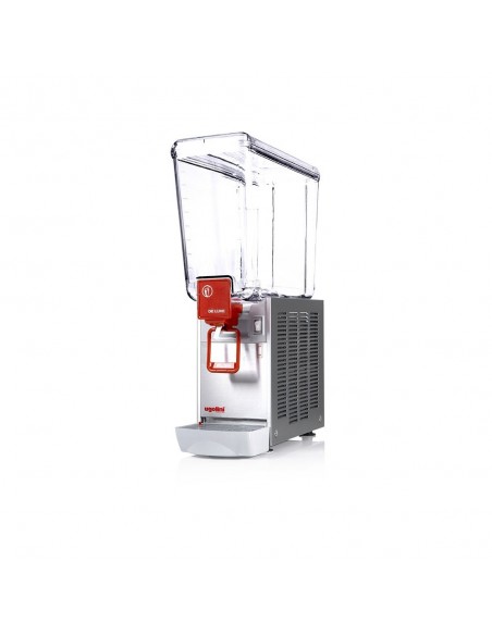 Dispensador de bebidas frías Profesional de 1 a 4 cubas de 20 litros Acero Inox UGOLINI DELUXE 20 DIFRIHO