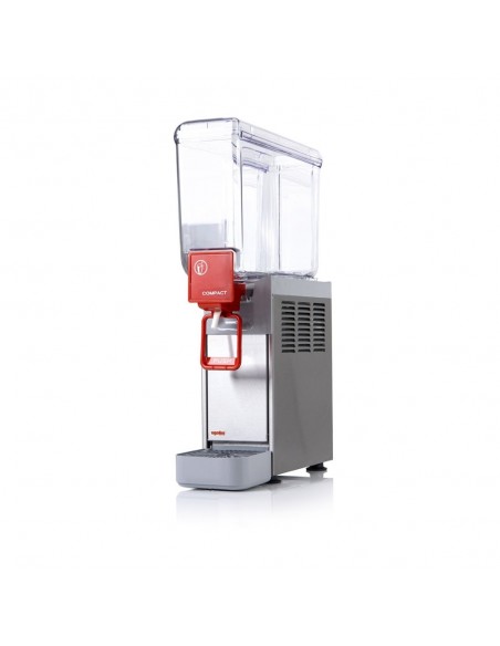 Dispensador de bebidas frías Profesional de 1 a 4 cubas de 8 litros en Acero Inox UGOLINI COMPACT 8 DIFRIHO