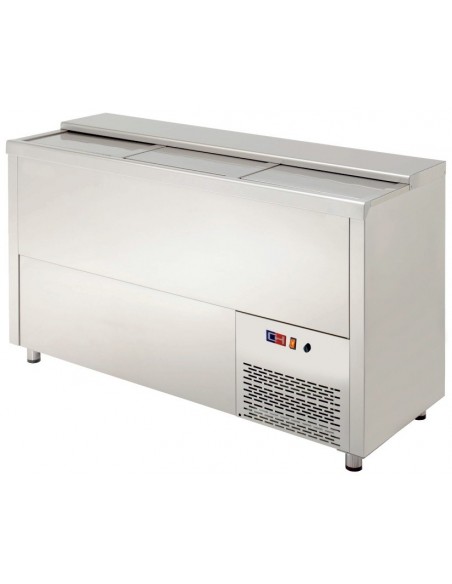 Enfriador de Botellas Góndola Inoxidable Interior/Exterior 2 Puertas MRB-100I