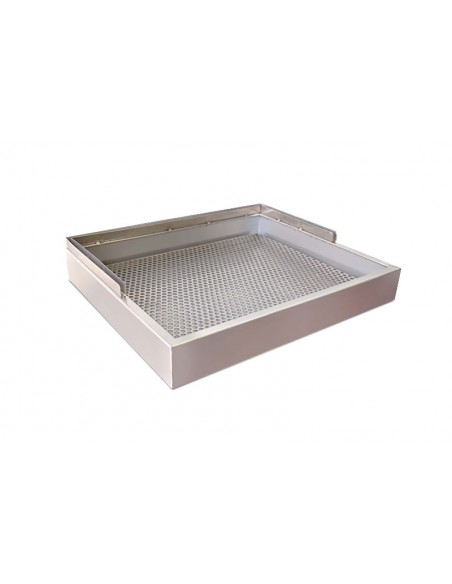 Escurridor Acero Inoxidable Perforada Con Guias para Cristales ESCA60