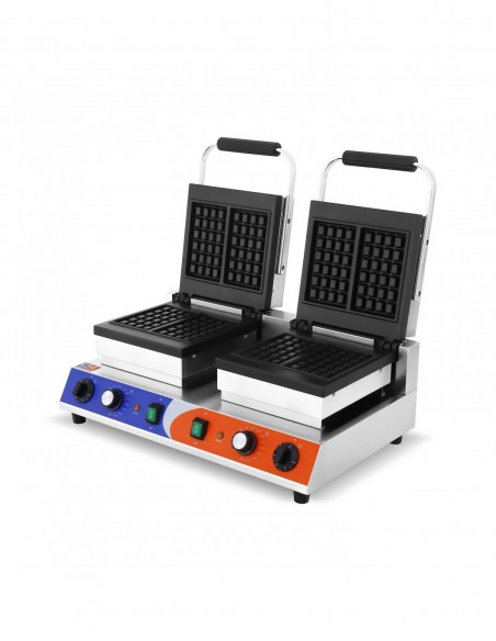 Gofrera eléctrica Doble para 4 gofres Línea PEKÍN WF-2210-2