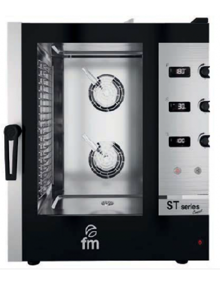 Horno FM Mixto Compact Electromecánico STC 1011-EW