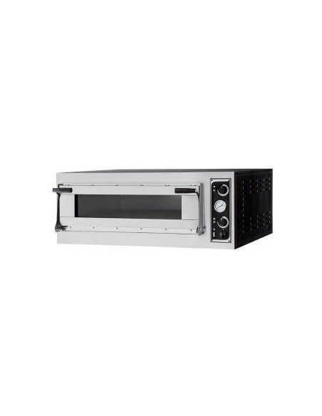 Hornos Eléctricos de 1 o 2 Cámaras Puerta con Cristal Panorámico con panel Digital o Analógico TRAYS GLASS MESFRED