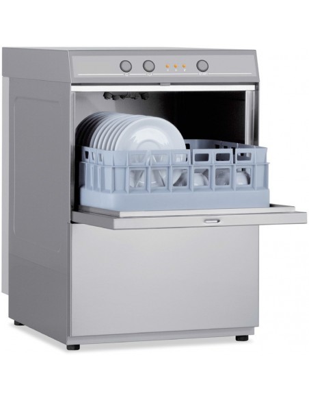 Lavavasos Industrial con Cesta de 35x35cm de 400x480x650h mm CH350