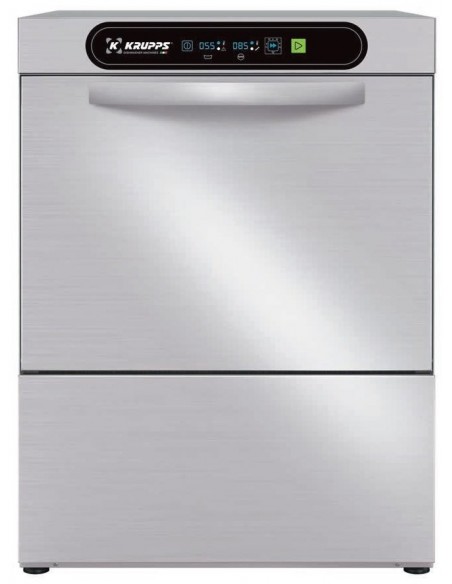 Lavavasos Profesional de Acero Inox de 30 cestas/hora de producción KRUPPS C53-64 MESFRED