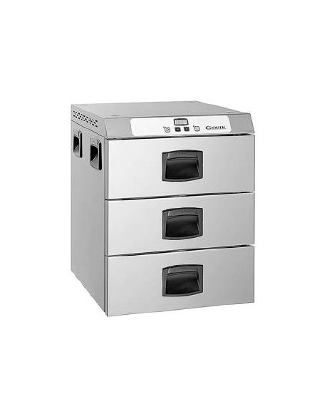 Mantenedor Eléctrico de Alimentos 3 bandejas GN1/1 GIORIK EUROFRED GM0311E.