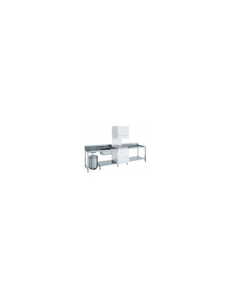 Mesa de Prelavado con Cuba de 500 x400 x250h mm de 1200 x750 x850h mm MP-120