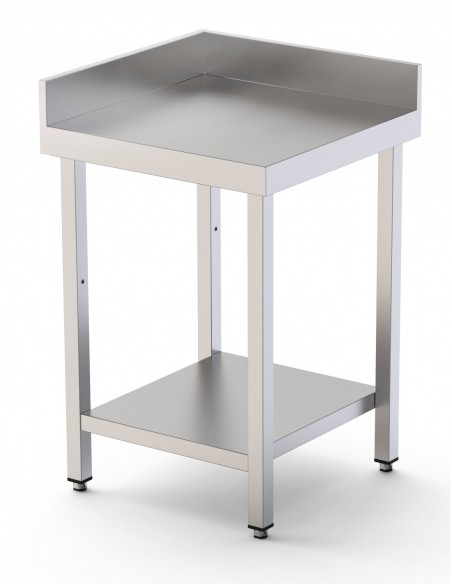 Mesa de Trabajo Angular Acero Inoxidable en “L”