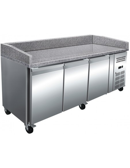 Mesa Euronorm Preparaci¢n Pizzas Encimera de Granito Fondo 800 PZ3600TN