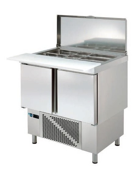 Mesa Refrigerada para preparación de ensaladas y pizzas Compacta MPGE-100 HC EDENOX