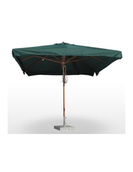 Parasol Extensible madera 3×3 8 varillas EXTENSIBLE-MADERA3X3-B6