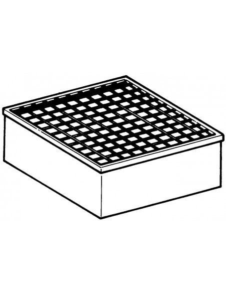 Pileta con sifón vertical inoxidable Línea MAGISTRA PLUS 900 MBM