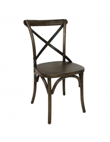 Sillas de madera con respaldo GG658 Bolero (Juego de 2)