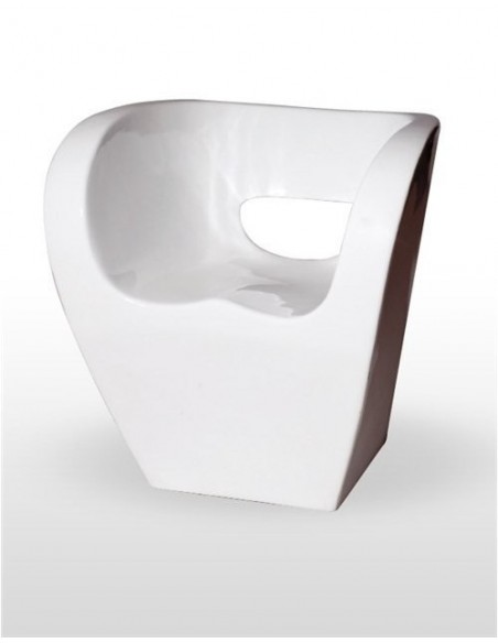 Sillón monoblock inyección polipropileno Blanco COLORADO