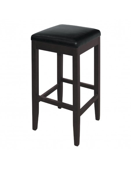 Taburete alto para bar símil piel GG648 Bolero (Juego de 2)