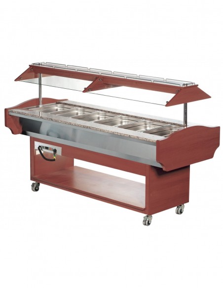Vitrina Caliente para Buffet y Self Service NEWMEDAS BMGN
