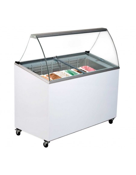 Vitrina Expositora Refrigerada Profesional para Heladerías VG-57 DIFRIHO