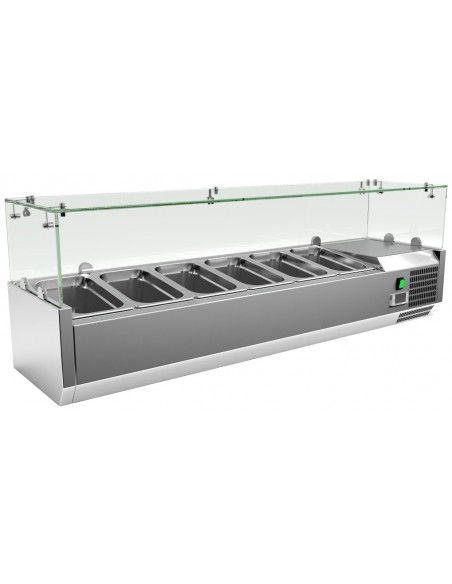 Vitrina GN1/4 Cúpula de Vidrio VRX1400330FG