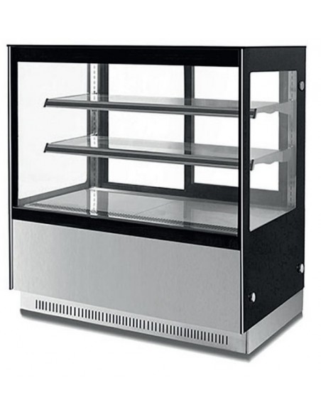 Vitrina Mostrador/Pasteleria Refrigerada Ventilada Cristal Recto MAFGN-1200