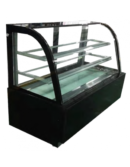 Vitrina Mostrador/Pastelería Refrigerada Ventilada Cristal Curvo