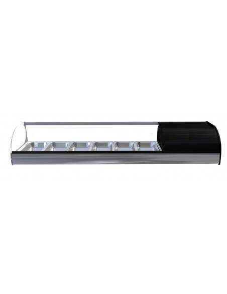 Vitrina para Tapas Refrigeradas para bandejas GN1/3 IRONCH