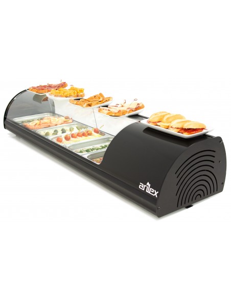 Vitrina refrigerada de tapas VT