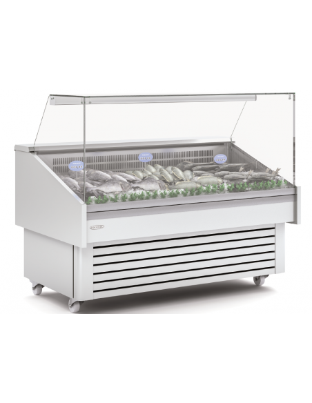 Vitrina Refrigerada Crital Recto Pescado o Marisco MAF-EEC-RR