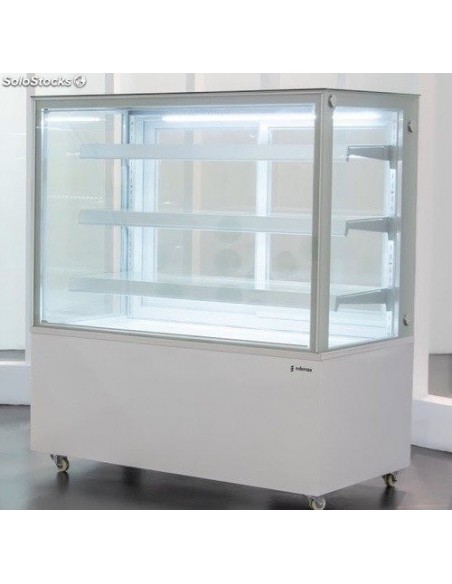Vitrinas Expositoras Refrigeradas con Cristal Recto fondo 700 VERA-R EDENOX